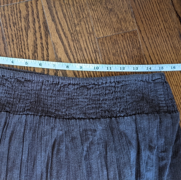 Vintage Brown peasant skirt - Picture 4 of 8